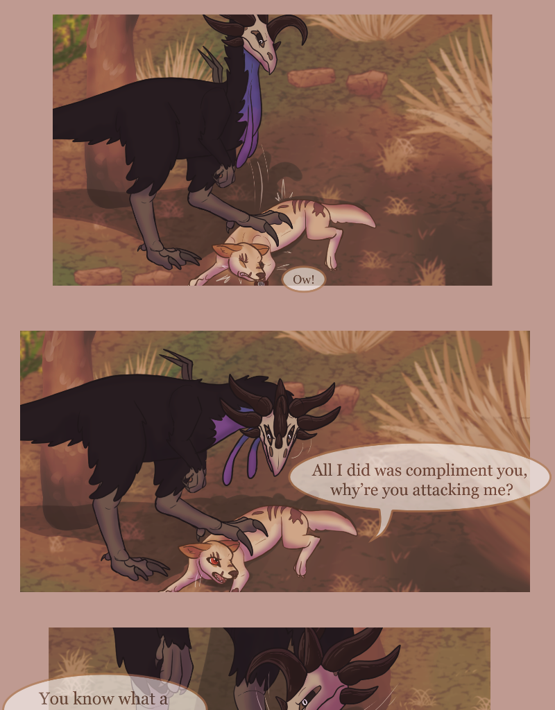 Unearthed Enmity - Episode 7, Page 4: Ch 7: The Cassowary
