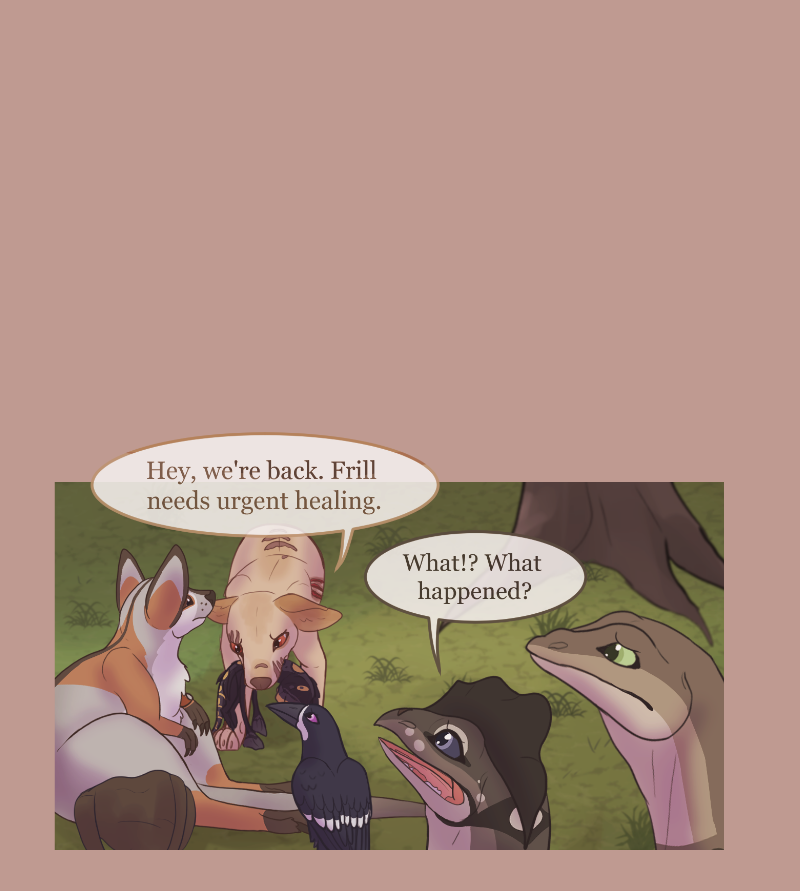 Unearthed Enmity - Episode 7, Page 8: Ch 7: The Cassowary