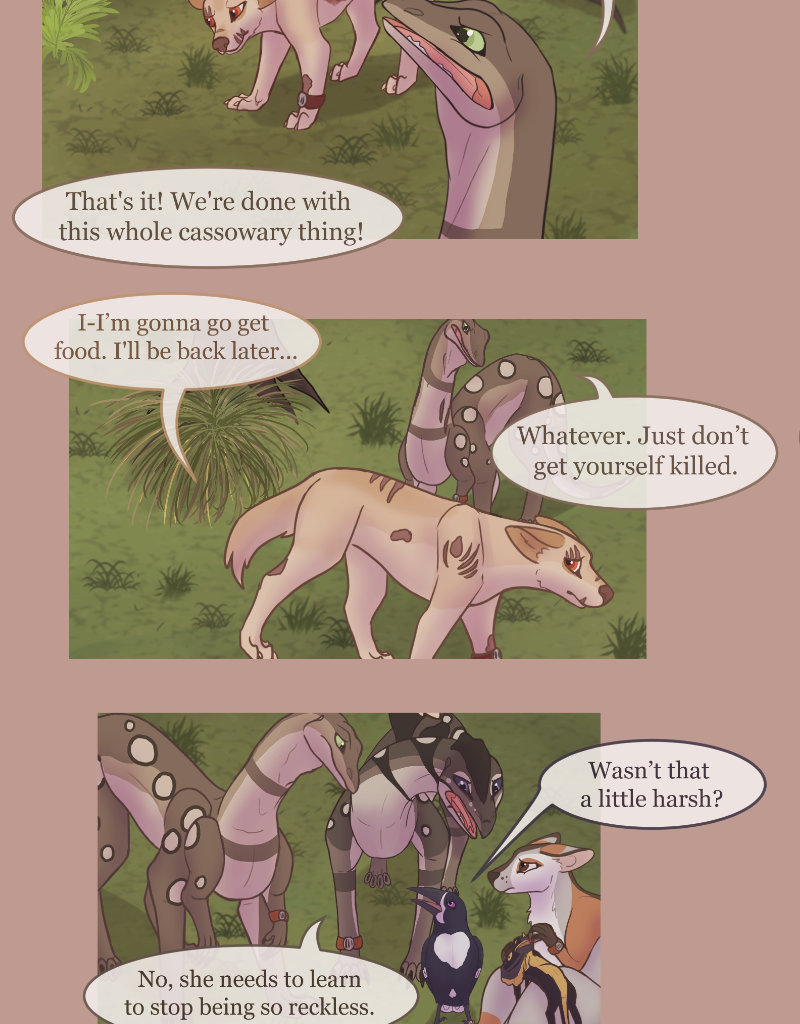 Unearthed Enmity - Episode 7, Page 9: Ch 7: The Cassowary