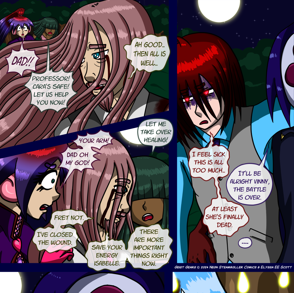 Geist Gears - Episode 28, Page 1: Prologue Page 28