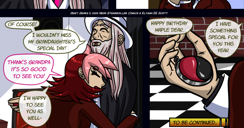 Geist Gears - Episode 31, Page 1: Prologue Page 31 END