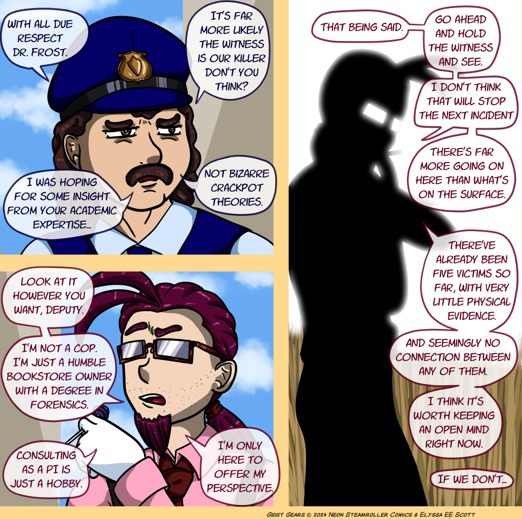 Geist Gears - Episode 34, Page 1: Chapter 1 Page 2