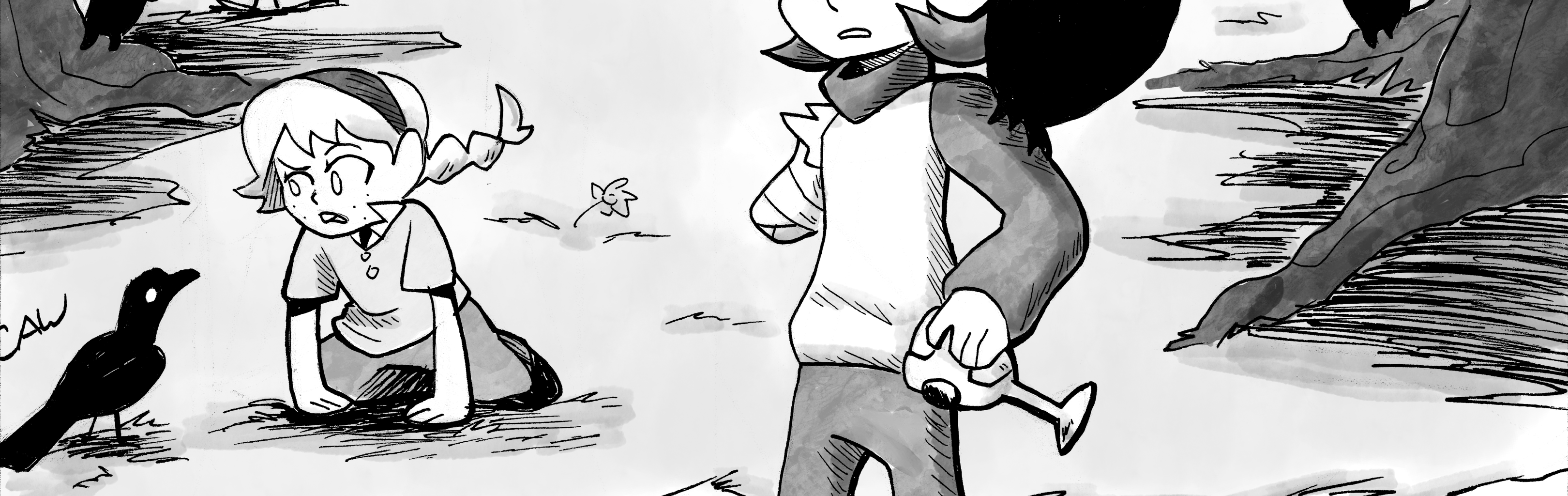 Corvid Kid - Episode 67, Page 1: CK3_The-Visit_pg13