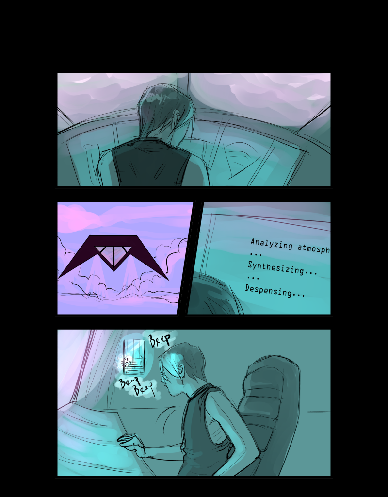 Black + Blue: Scar Tissue - Episode 1, Page 12: Part one: Merc