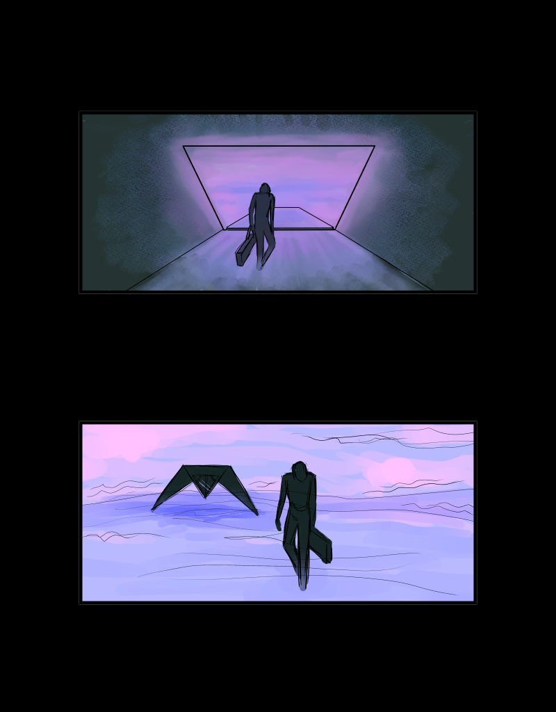 Black + Blue: Scar Tissue - Episode 1, Page 14: Part one: Merc