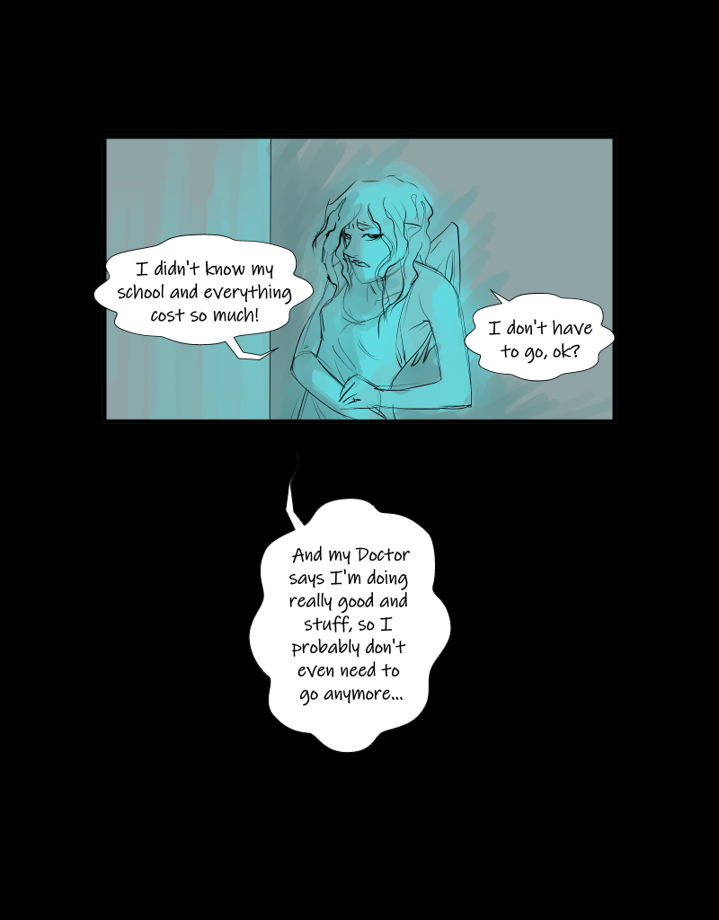 Black + Blue: Scar Tissue - Episode 1, Page 23: Part one: Merc