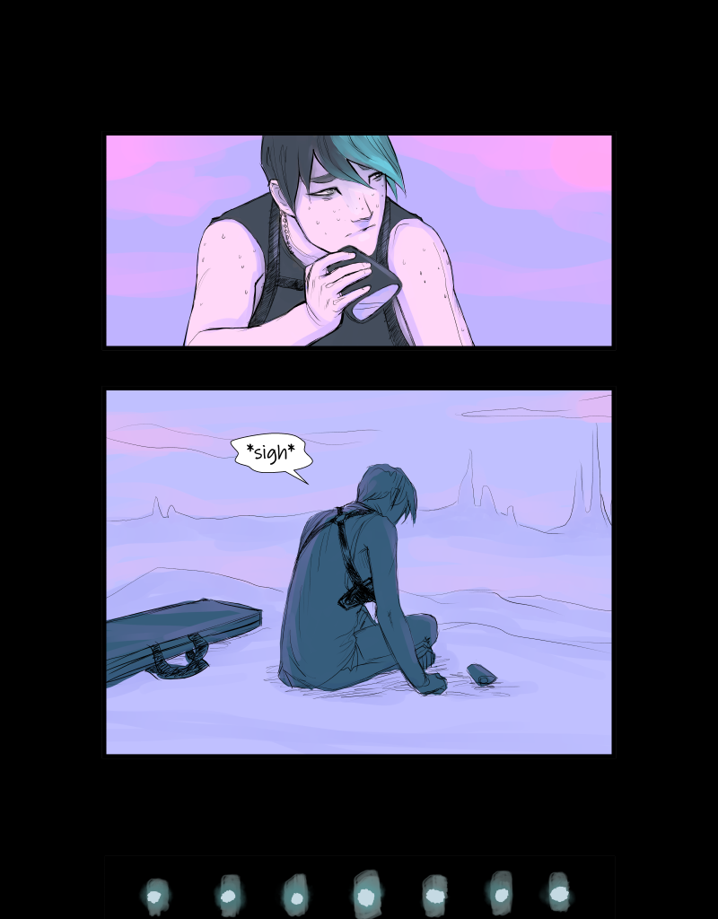 Black + Blue: Scar Tissue - Episode 1, Page 26: Part one: Merc