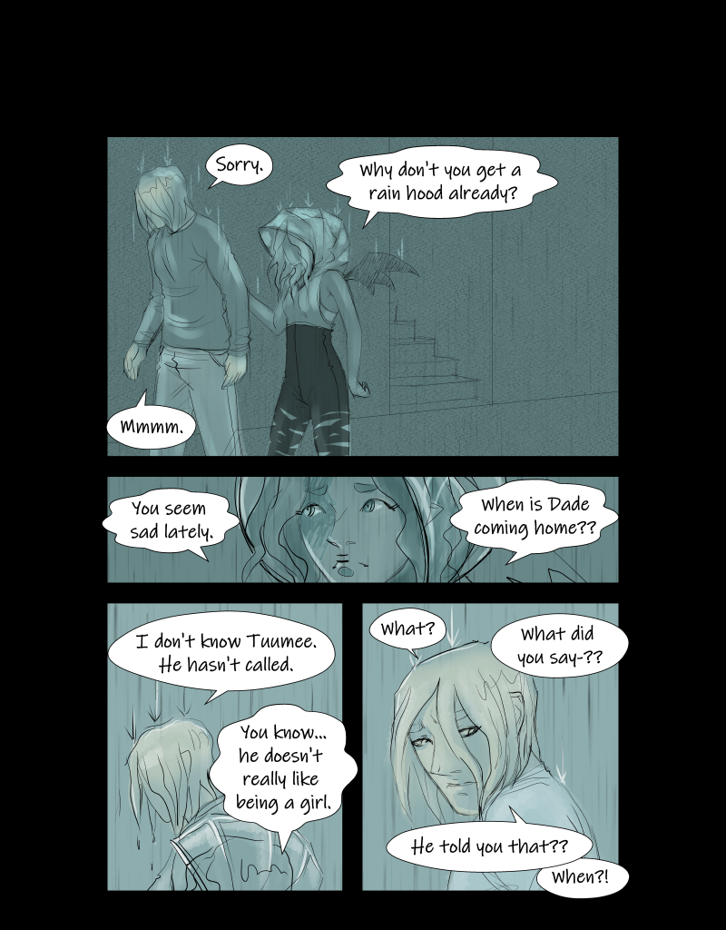 Black + Blue: Scar Tissue - Episode 2, Page 3: Part two: Dysphoria