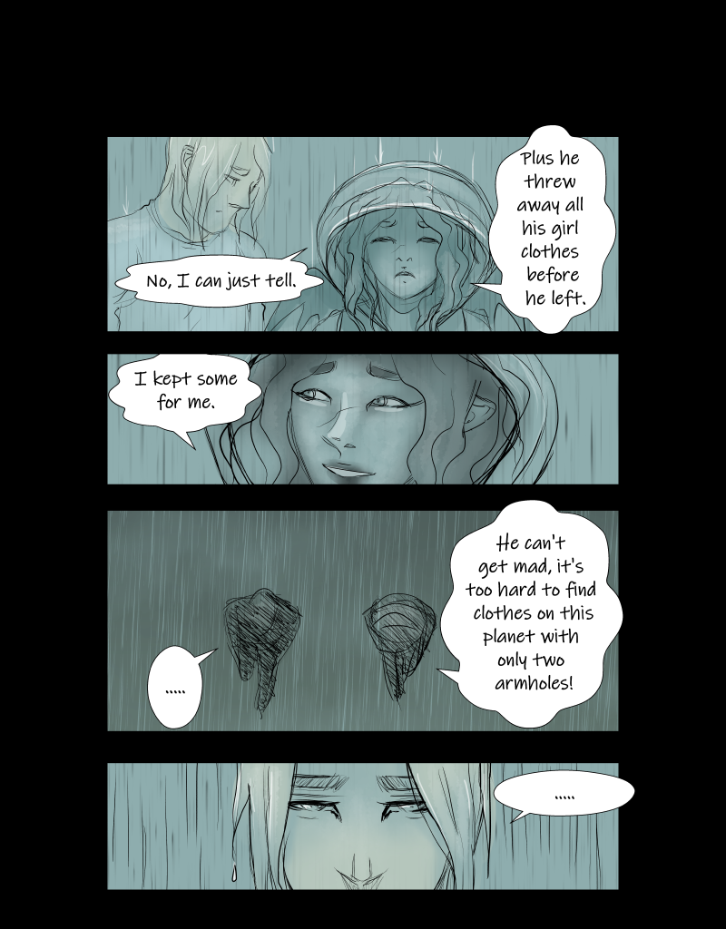 Black + Blue: Scar Tissue - Episode 2, Page 4: Part two: Dysphoria