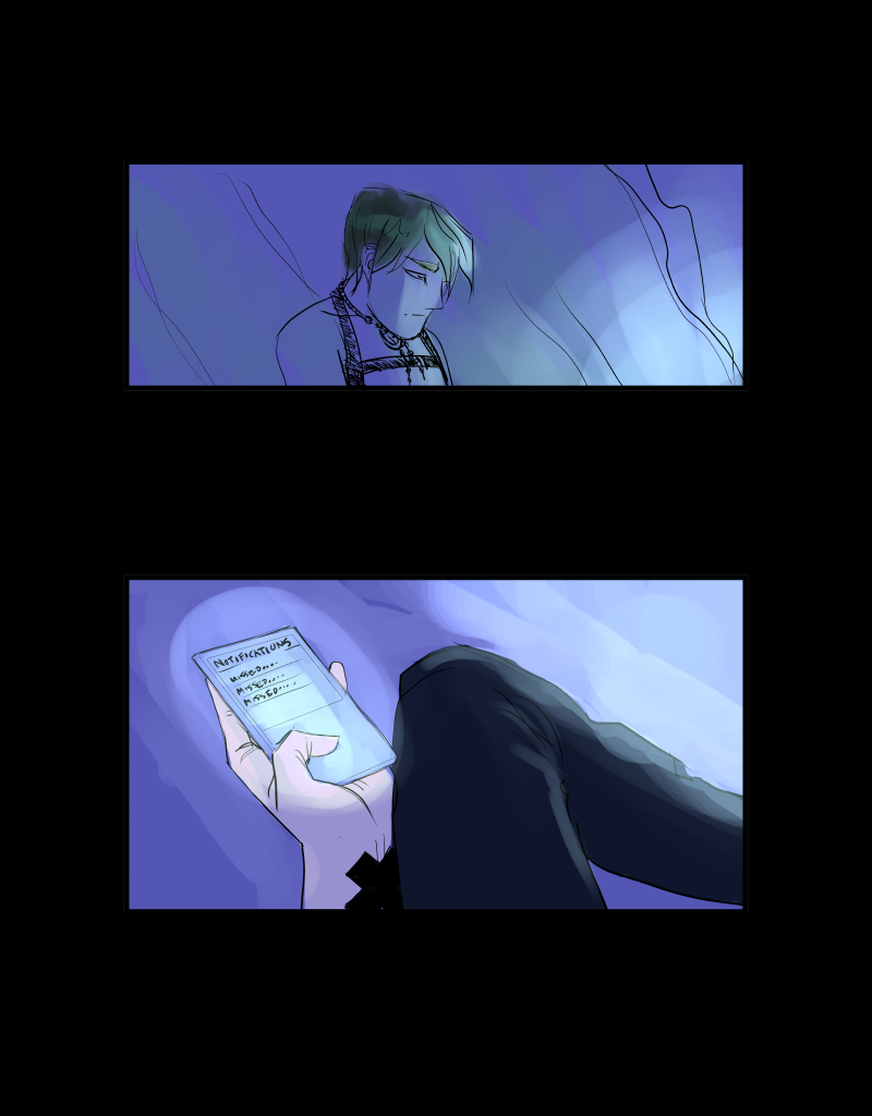 Black + Blue: Scar Tissue - Episode 3, Page 3: Part three: Another day another dollar