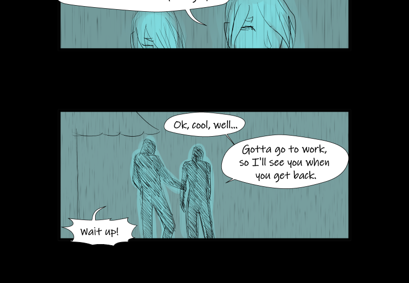 Black + Blue: Scar Tissue - Episode 3, Page 4: Part three: Another day another dollar