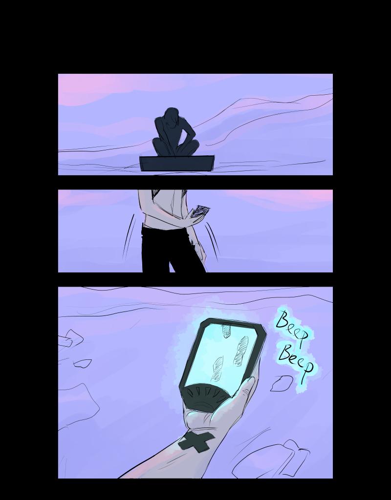 Black + Blue: Scar Tissue - Episode 5, Page 2: Part five: On the floor again