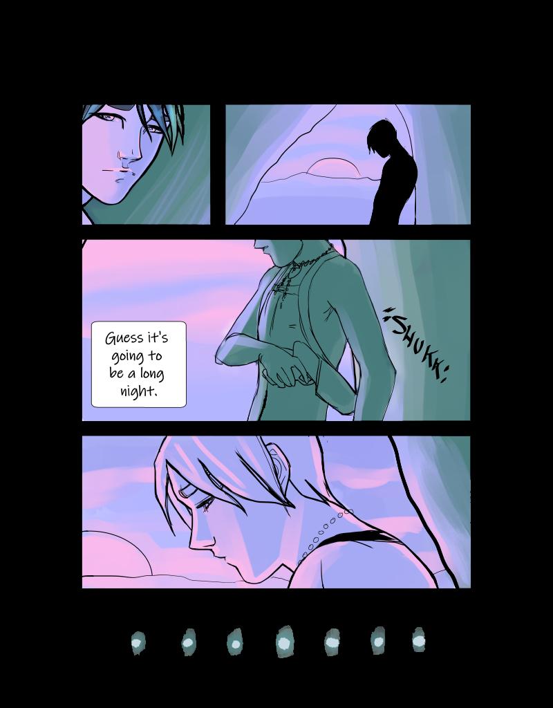 Black + Blue: Scar Tissue - Episode 5, Page 4: Part five: On the floor again