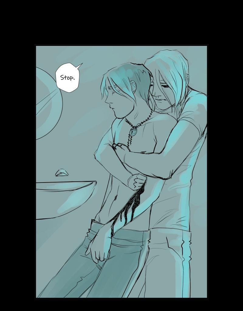 Black + Blue: Scar Tissue - Episode 5, Page 13: Part five: On the floor again