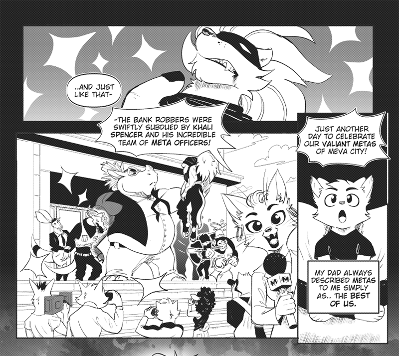 Ray Fox - Episode 2, Page 1: A New Fire Page 1