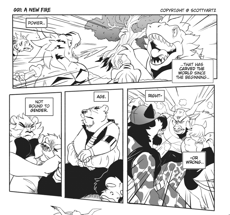 Ray Fox - Episode 3, Page 1: New Fire 02