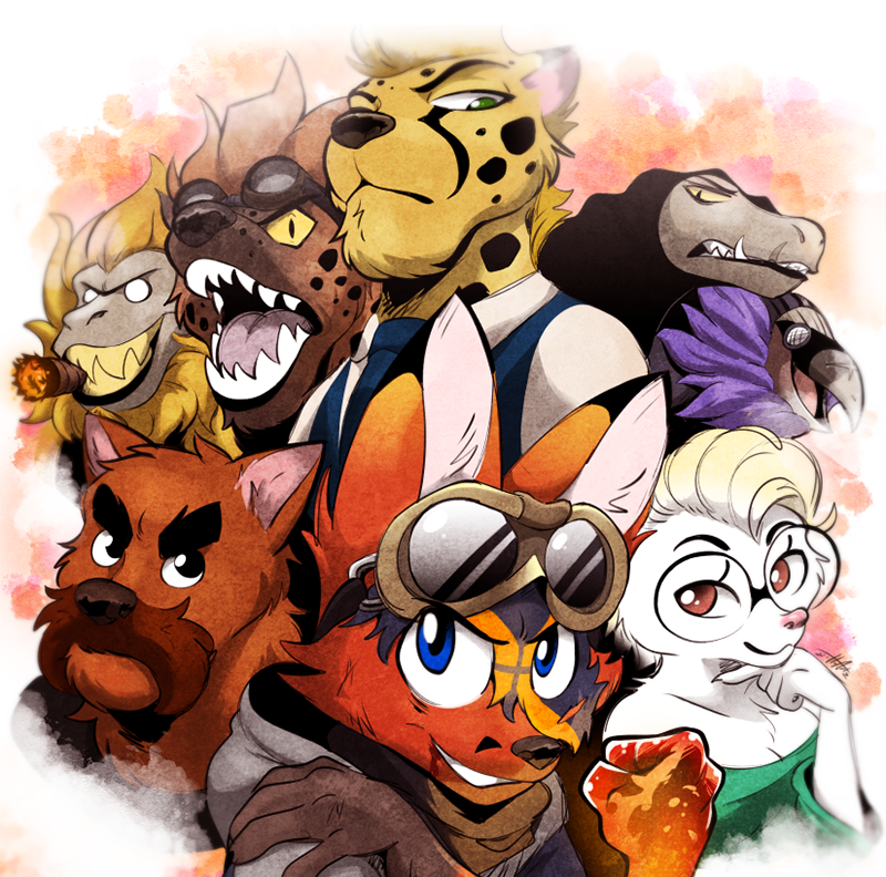 Ray Fox - Episode 4, Page 1: A New Fire Cover