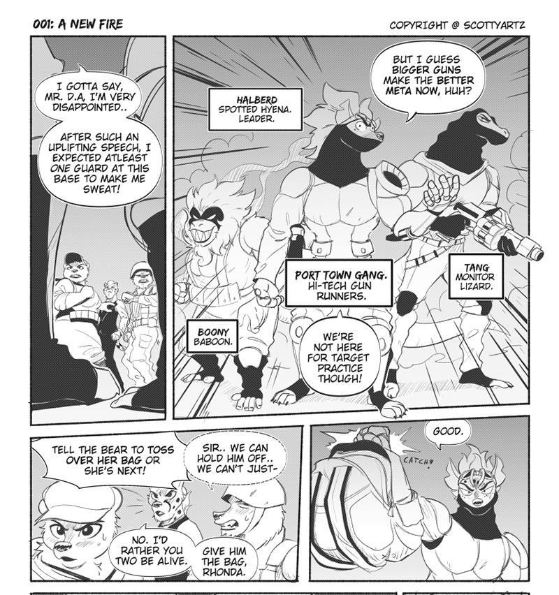 Ray Fox - Episode 7, Page 1: A New Fire 05