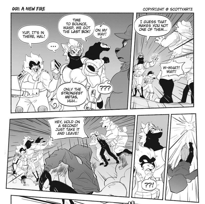 Ray Fox - Episode 8, Page 1: A New Fire 06