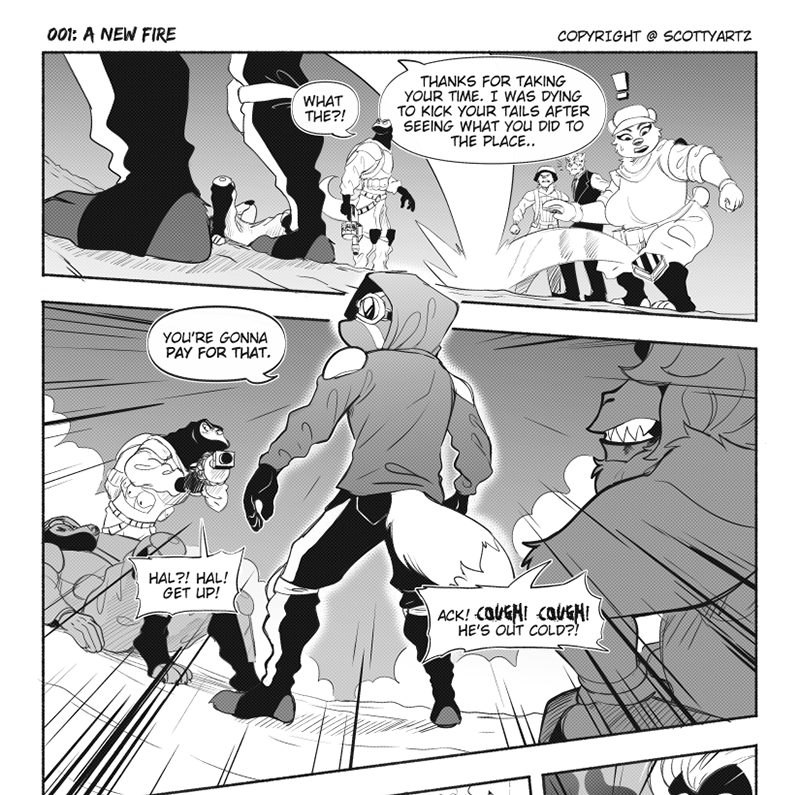Ray Fox - Episode 9, Page 1: A New Fire 07