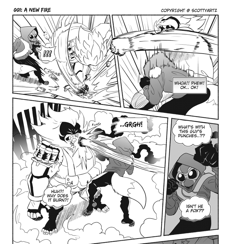 Ray Fox - Episode 11, Page 1: A New Fire 09