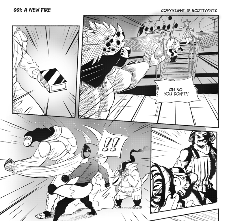 Ray Fox - Episode 12, Page 1: A New Fire 10