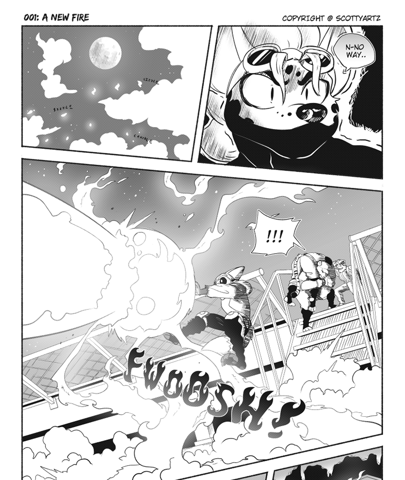 Ray Fox - Episode 13, Page 1: A New Fire 11