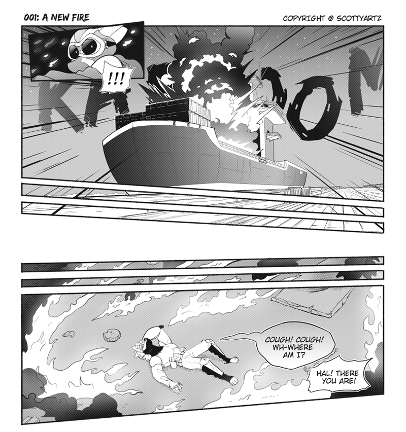 Ray Fox - Episode 14, Page 1: A New Fire 12