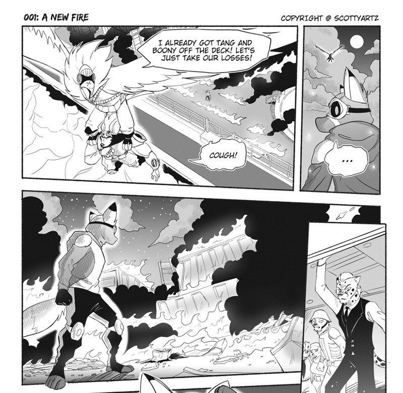 Ray Fox - Episode 15, Page 1: A New Fire 13