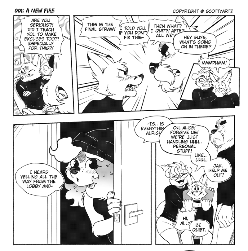 Ray Fox - Episode 18, Page 1: A New Fire 16