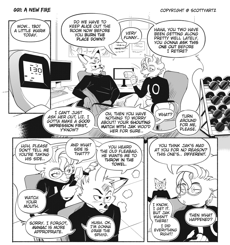 Ray Fox - Episode 20, Page 1: A New Fire 18