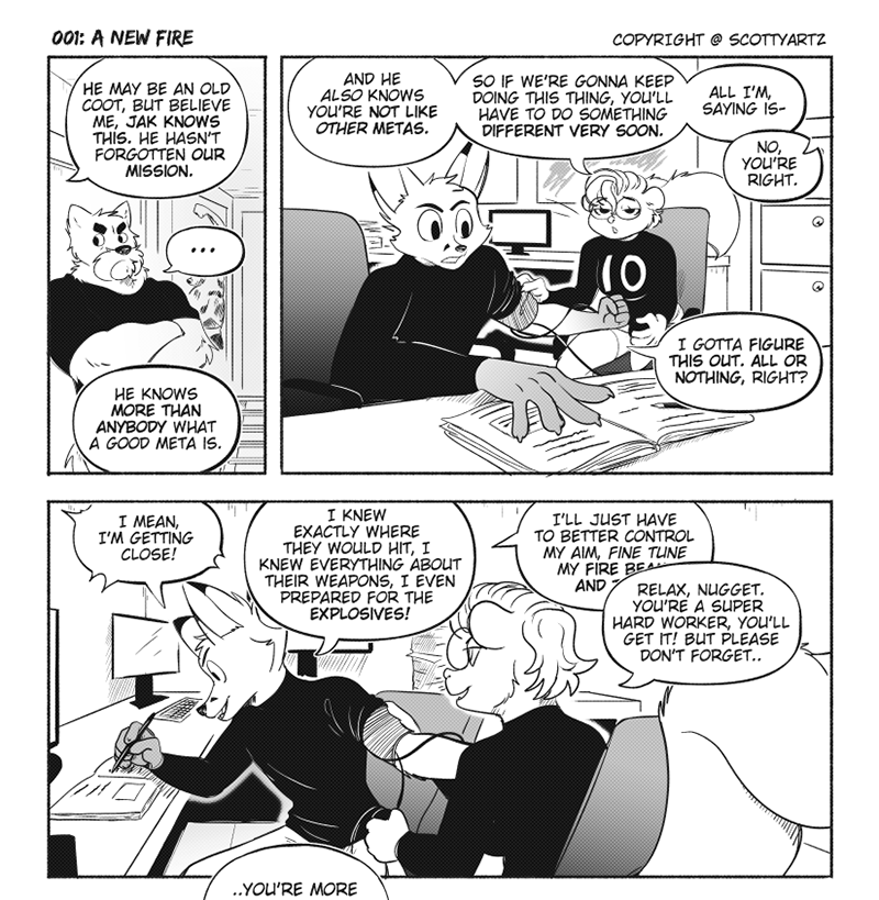 Ray Fox - Episode 22, Page 1: A New Fire 20