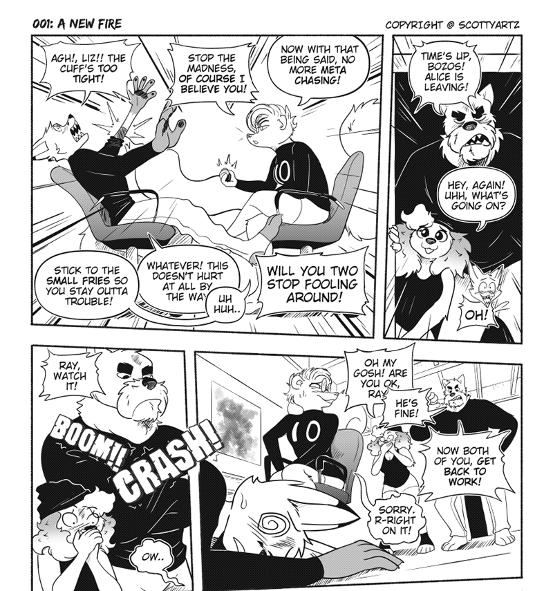 Ray Fox - Episode 23, Page 1: A New Fire 21