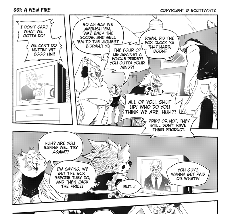 Ray Fox - Episode 26, Page 1: A New Fire 24
