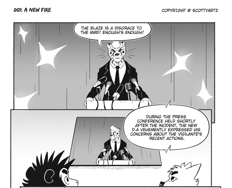Ray Fox - Episode 27, Page 1: A New Fire 25