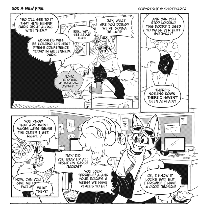 Ray Fox - Episode 28, Page 1: A New Fire 26