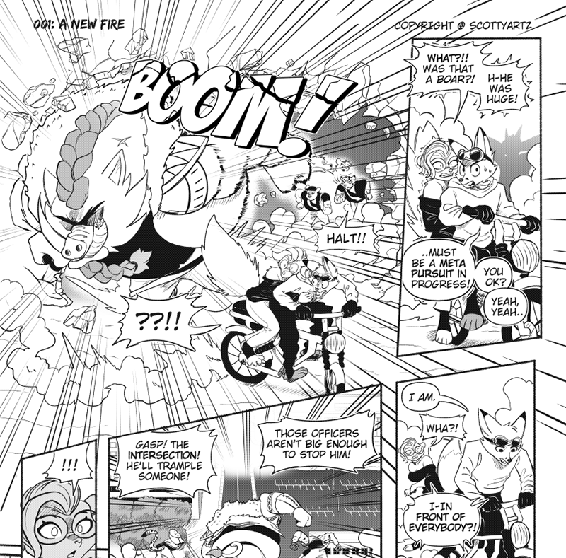 Ray Fox - Episode 30, Page 1: A New Fire 28