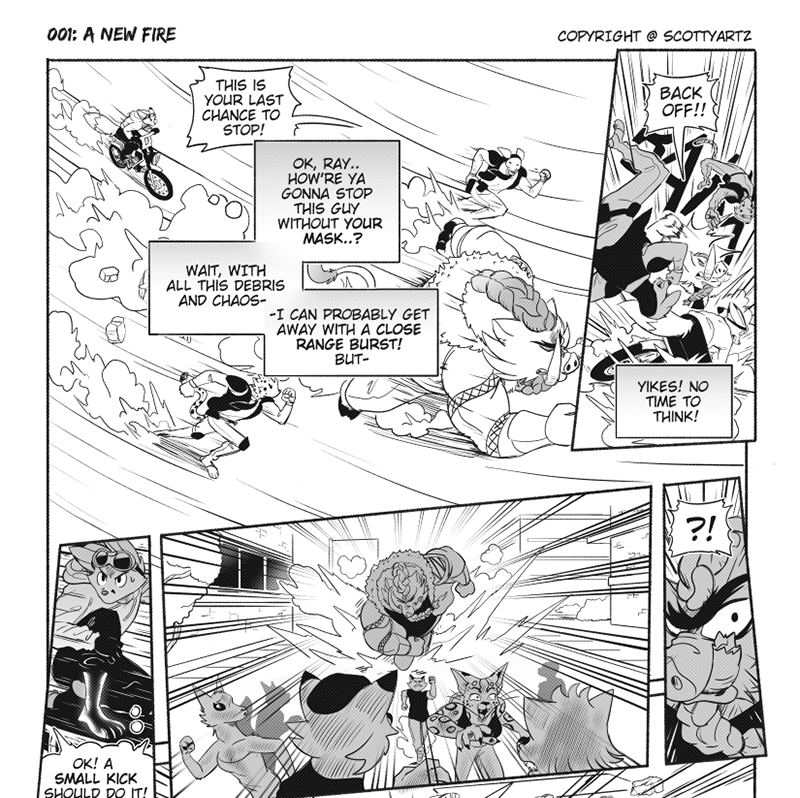 Ray Fox - Episode 31, Page 1: A New Fire 29