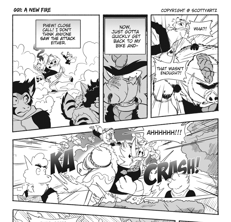 Ray Fox - Episode 32, Page 1: A New Fire 30