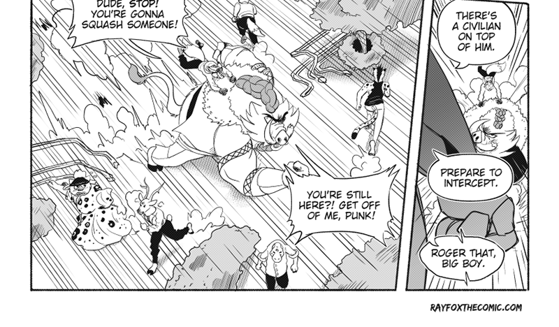 Ray Fox - Episode 32, Page 2: A New Fire 30