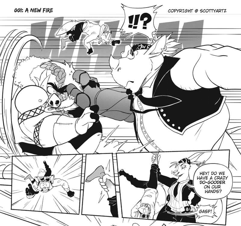 Ray Fox - Episode 33, Page 1: A New Fire 31