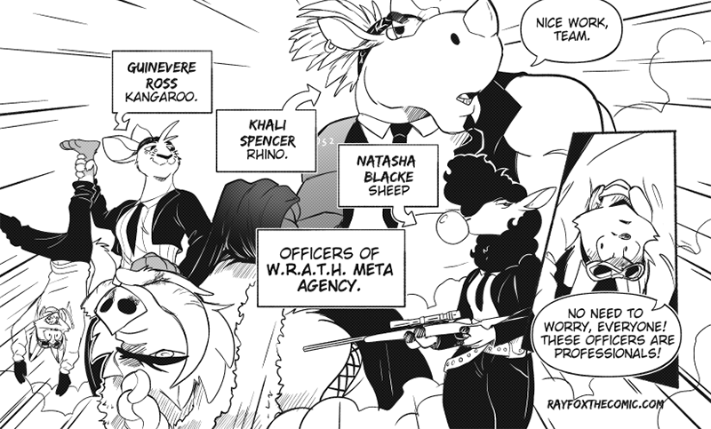 Ray Fox - Episode 33, Page 2: A New Fire 31