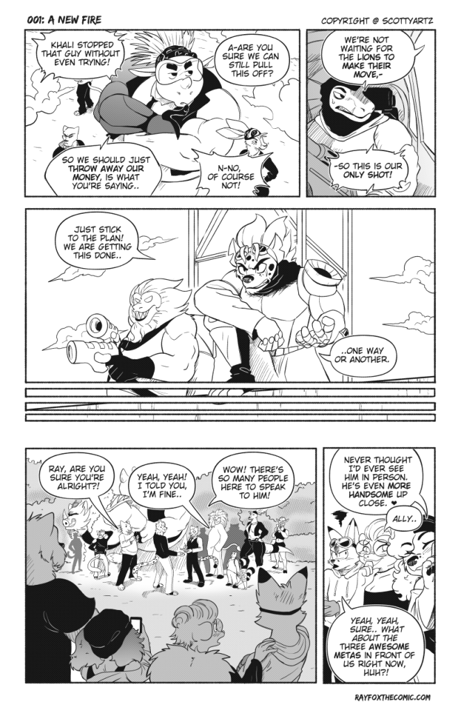 Ray Fox - Episode 35, Page 1: A New Fire 33