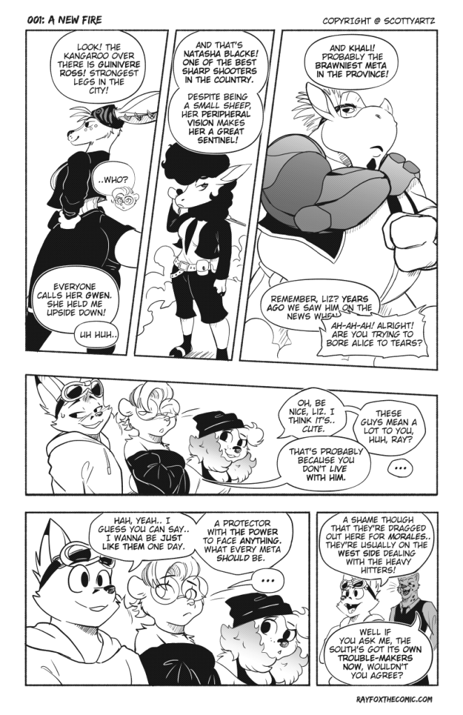 Ray Fox - Episode 36, Page 1: A New Fire 34