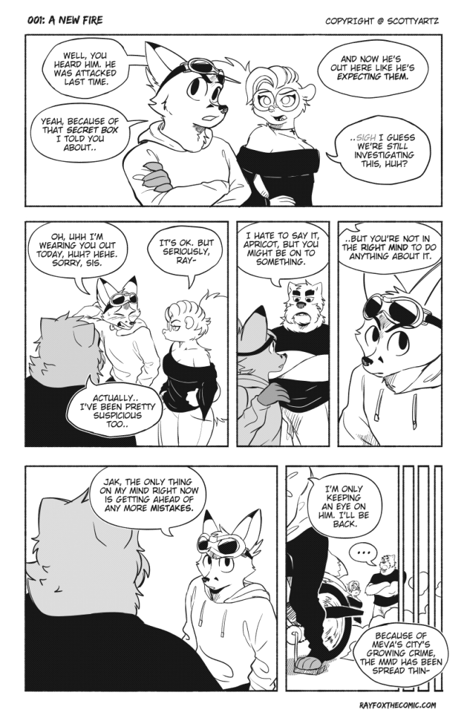 Ray Fox - Episode 38, Page 1: A New Fire 36