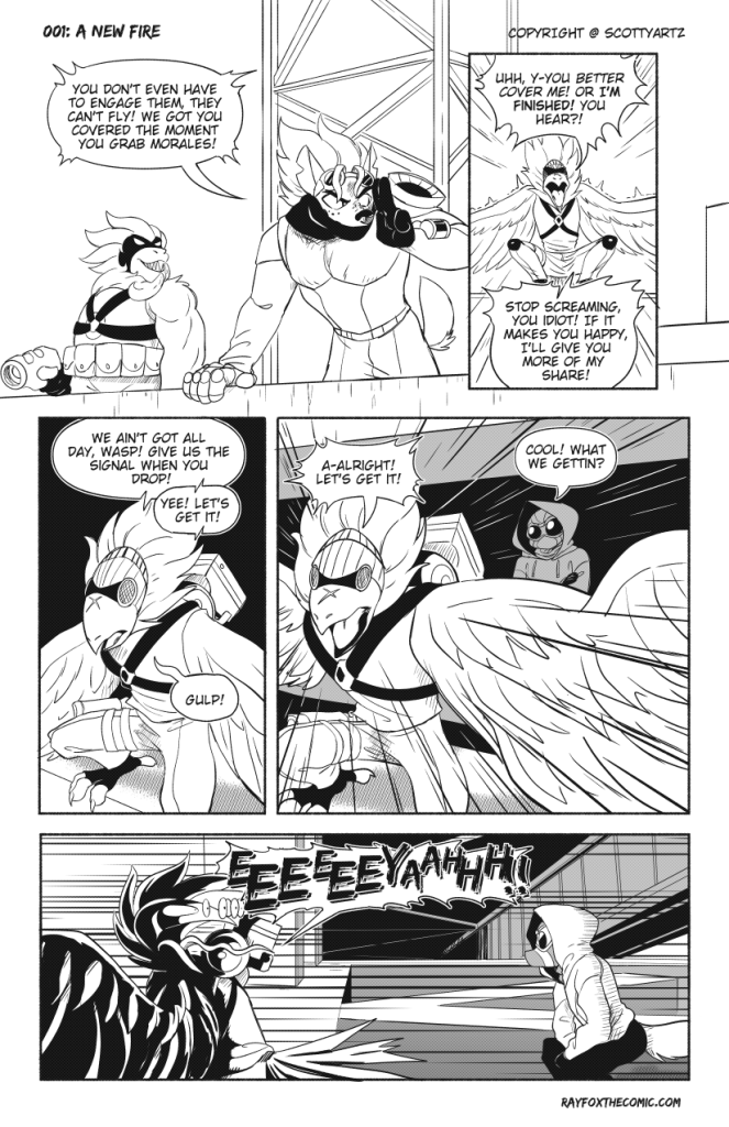 Ray Fox - Episode 40, Page 1: A New Fire 38