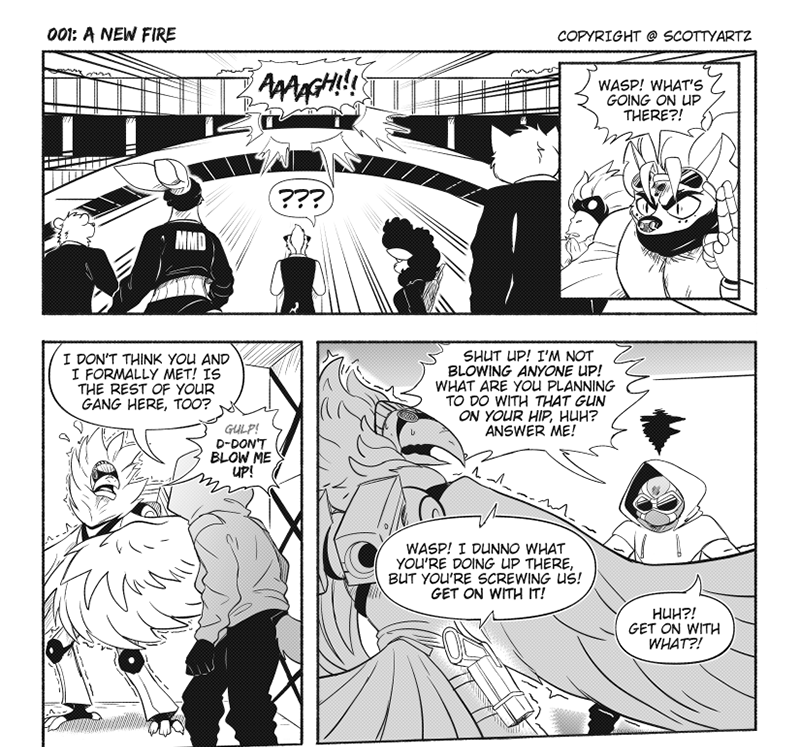 Ray Fox - Episode 41, Page 1: A New Fire 39