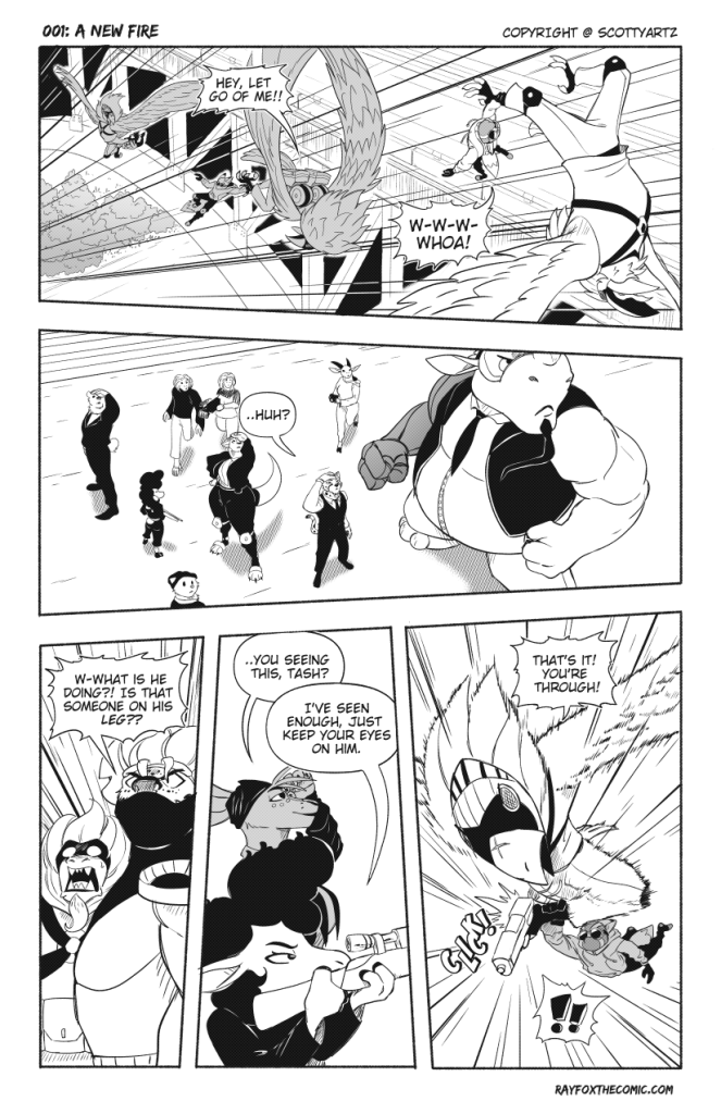 Ray Fox - Episode 42, Page 1: A New Fire 40