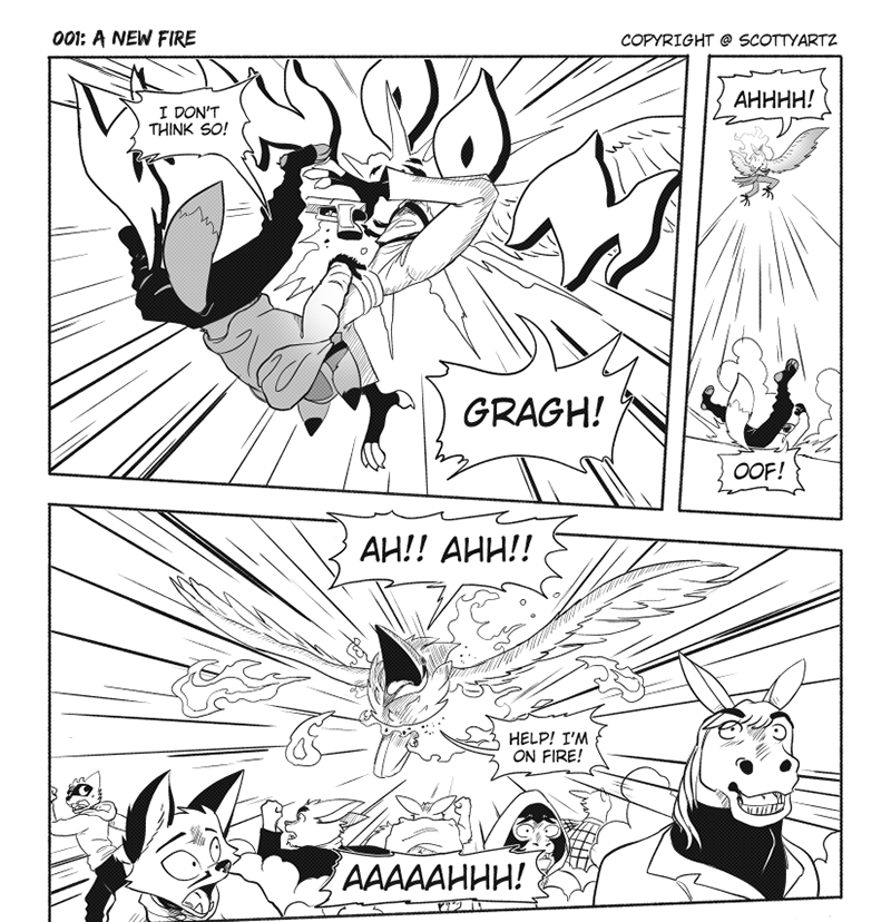 Ray Fox - Episode 43, Page 1: A New Fire 41