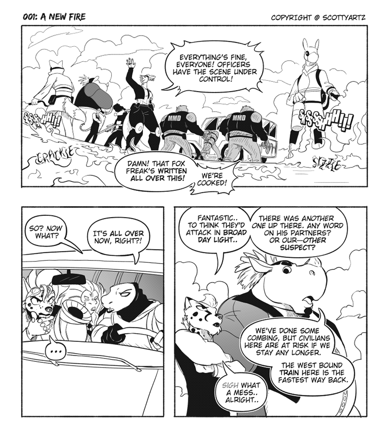 Ray Fox - Episode 44, Page 1: A New Fire 42